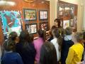 16 марта в центральной части дворца Румянцевых и Паскевичей учащиеся 5 «А» класса посетили  международную выставку «Искусство шоколада». 