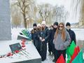 Возложение цветов к памятнику воинов-интернационалистов Хойникщины. 15.02.2025