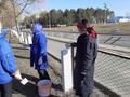 27 апреля гимназия приняла участие в областном субботнике