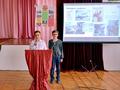 В  ГУО «Гимназия г.Хойники» прошел урок памяти «Нам этот мир завещано беречь», посвященный 77-й годовщине Победы в Великой Отечественной войне