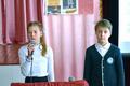 В  ГУО «Гимназия г.Хойники» прошел урок памяти «Нам этот мир завещано беречь», посвященный 77-й годовщине Победы в Великой Отечественной войне