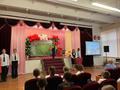 Торжественная линейка, посвящённая Дню освобождения Хойникского района от немецко-фашистских захватчиков.