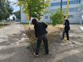 #Шестой_День Сегодня в гимназии прошли трудовые акции 