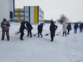 Первый зимний субботник 